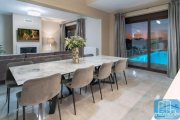 Plaka bei Chania Kreta, Plaka: Luxusvilla mit besonderer Qualität und atemberaubendem Meerblick zu verkaufen Haus kaufen